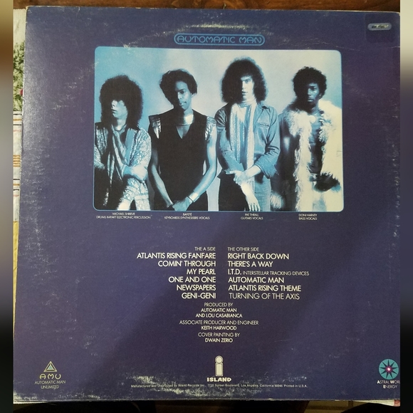 1976 Automatic Man "Automatic Man" Vinyl Album - Picture 2 of 9